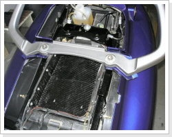 Wesentlich ordentlicher sieht das im neuen Staufach aus.