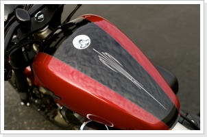 Der neu Tankdeckel soll dann wie hier, von Chappell Customs gezeigt, aussehen. Der neu Tankdeckel soll dann wie hier, von Chappell Customs gezeigt, aussehen.