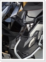 Windabweiser und Sturzb&uuml;gel auch aus dem Hondaregal.