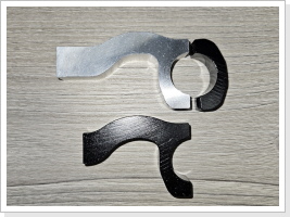 Ein 20mm l&auml;ngerer Haltearm, selbstgefertigt, bringt mehr Spannungsarmut.