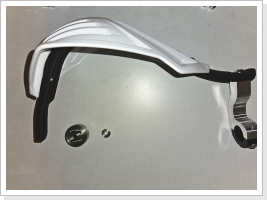 Dazu geh&ouml;rt ein Lenkergewicht passend zum Acerbis, sowiw eine 90&deg; VA-U-Scheibe.