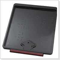 Von Iron Optics und f&uuml;r Haleys gedacht. Der Alu Kennzeichenrahmen muss nur um 180&deg; gedreht werden.