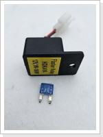 Leider hab ich mir bei der Aktion das Blinkrelais und eine Sicherung zerschossen. Leider hab ich mir bei der Aktion das Blinkrelais und eine Sicherung zerschossen.