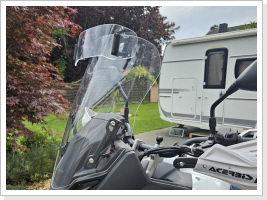 MRA Typ C Varioscreen an MRA Tourenscheibe.