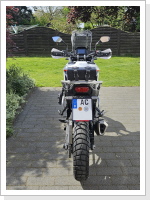 Der Träger baut sehr schmal auf. Perfekt für mich.